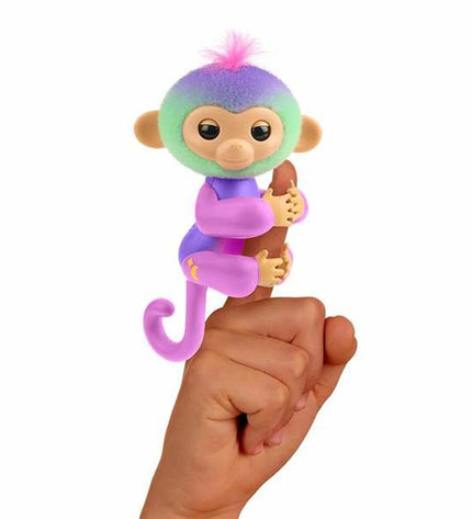 Fingerlings 13 cm action figure toy, colorful pop and interactive toy from Fingerlings brand, perfect for children.