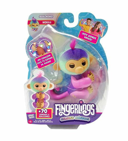 Fingerlings 13 cm action figure from Fingerlings, a playful toy doll ideal for kids, featuring vibrant colors and detailed design.