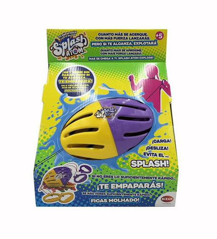 Colorful Bizak Splash plastic water sprinkler toy for outdoor play, featuring a playful design for kids' summer fun.