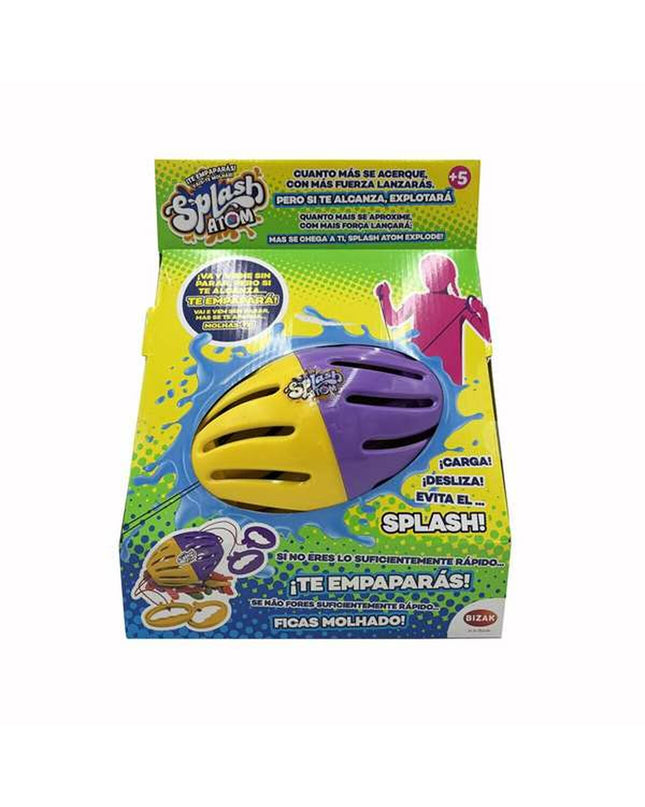 Colorful Bizak Splash plastic water sprinkler toy for outdoor play, featuring a playful design for kids' summer fun.