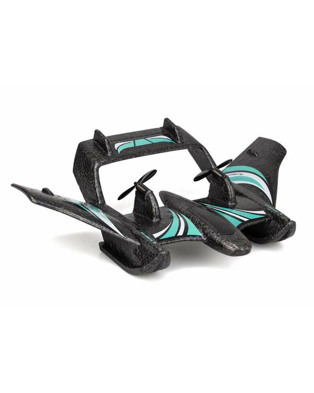 Bizak Aqua Wingz remote control toy airplane with blue and white design, ready for play.