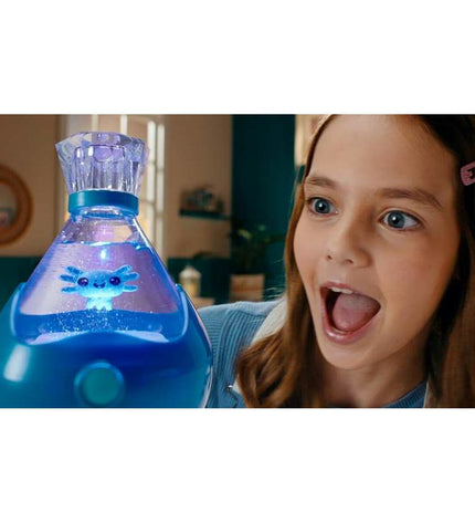 Interactive Bizak Fizzy Pets electronic pet toy, featuring colorful playful design and buttons for engaging pet simulation.