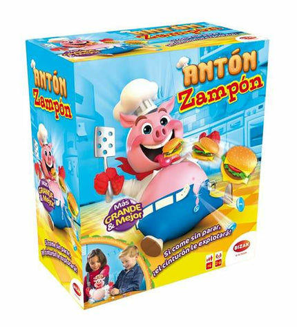 Bizak board game toy with colorful game pieces and packaging, suitable for family fun and entertainment.