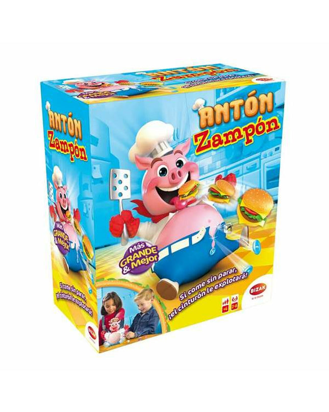 Bizak board game toy with colorful game pieces and packaging, suitable for family fun and entertainment.