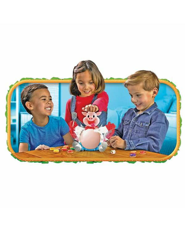 Bizak board game with colorful game pieces and cards, suitable for family and friends' entertainment.