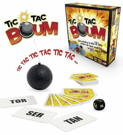 Bizak board game with colorful game pieces and cards, suitable for family fun and interactive play.