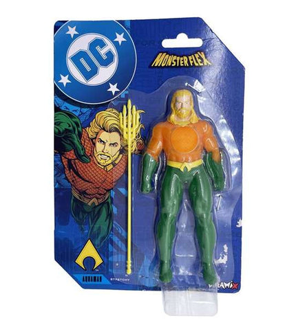 Bizak Monsterflex DC Comics action figure, detailed superhero toy with vibrant costume and dynamic pose.