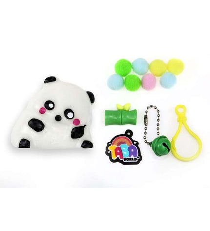 Colorful Bizak Squishy action figure toy, soft and squishy, part of the Bizak poppen en actiefiguren speelgoed en games collection.