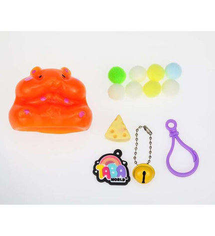 Bizak Squishy action figure from Actiefiguren Bizak Squishy toy line, featuring colorful, soft, and squeezable character design.