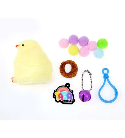 Colorful Bizak Squishy action figure toy from the Speelgoed en games collection, featuring soft, squeezable design and detailed character details.