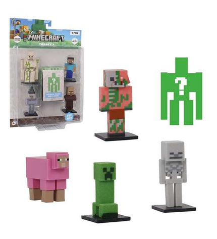 Minecraft Toppeez action figure from the Speelgoed en games collection, featuring a detailed Minecraft-themed toy with vibrant colors.