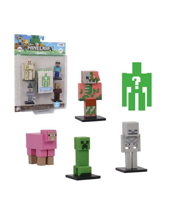 Minecraft Toppeez action figure from the Speelgoed en games collection, featuring a detailed Minecraft-themed toy with vibrant colors.