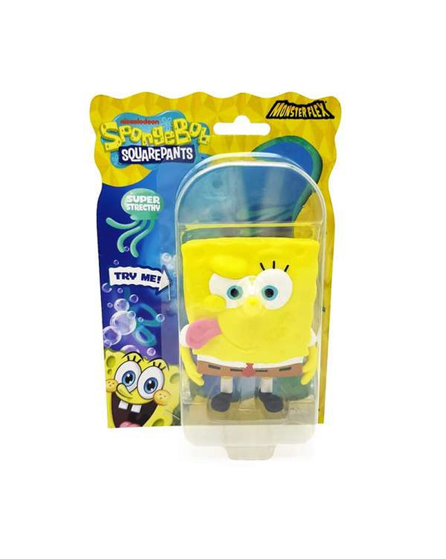 Spongebob Monsterflex action figure toy from the popular animated series, detailed poseable character for play and collection.