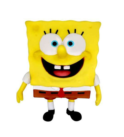 Spongebob Monsterflex action figure from the toy and games collection, depicting Spongebob in a dynamic pose.