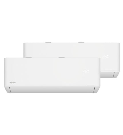 Daitsu portable air conditioner DSM9U2KDT4 with digital display and cooling vents, designed for home and kitchen use.
