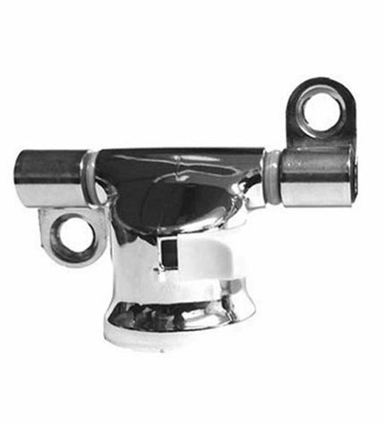 Pair of Roca Dama Senso / Giralda toilet hinges for bathroom use, shown in the product image.
