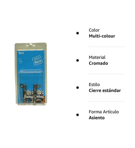 Pair of Roca Dama Senso toilet hinges for Giralda ai0002100r, bathroom hardware, two durable hinges for toilet seats.