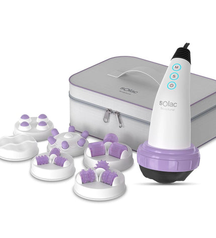 Solac ME7714 Wit 15W massager for health and personal care, showing the compact design and power indicator.