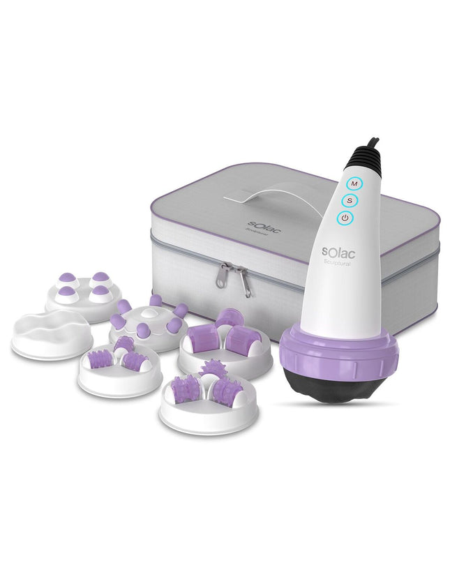 Solac ME7714 Wit 15W massager for health and personal care, showing the compact design and power indicator.