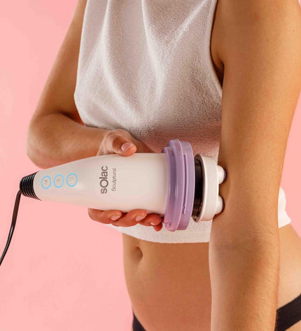 Solac ME7714 Wit 15W massager for health and personal care, showing the compact device with control buttons.