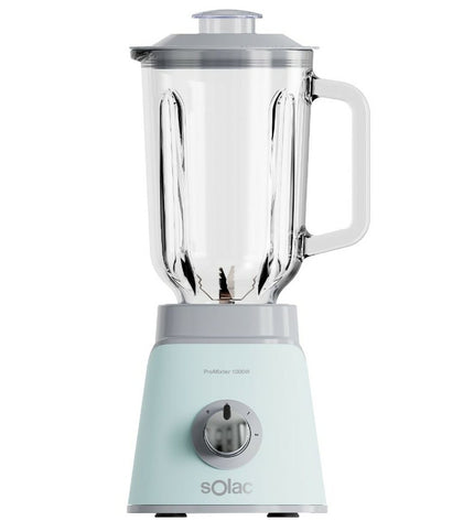 Solac BA5734 handheld mixer with stainless steel beaters, compact design, and control buttons for kitchen use.