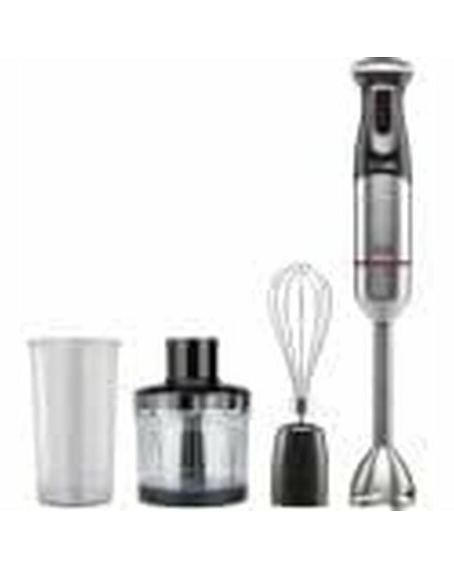 Solac BA5609 gray hand blender with 1200W power, showing the handheld appliance for kitchen blending and mixing tasks.