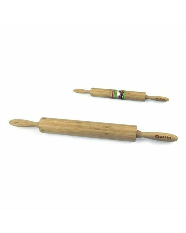 Set of 12 bamboo deegrollers for baking from Quttin, ideal for pastry and dough work in the kitchen.