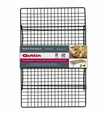 Cooling Mesh Quttin 105016 for baking, showing a close-up of the lightweight, breathable mesh design used in kitchen and baking tasks.
