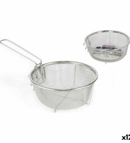 Quttin foldable deep fryer appliance with 23x9 cm size for home cooking, compact electric kitchen device.