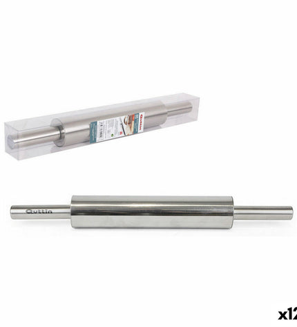 Quttin deegroller for baking, 5.08 x 25 cm, set of 12, kitchen tool for rolling dough in baking and cooking.