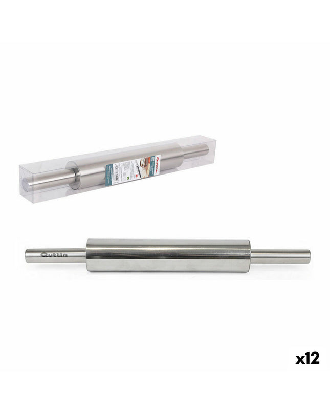 Quttin deegroller for baking, 5.08 x 25 cm, set of 12, kitchen tool for rolling dough in baking and cooking.