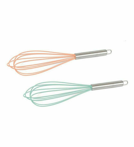 Silver hand blender from BigBuy Home with a sleek design, suitable for kitchen and cooking tasks.