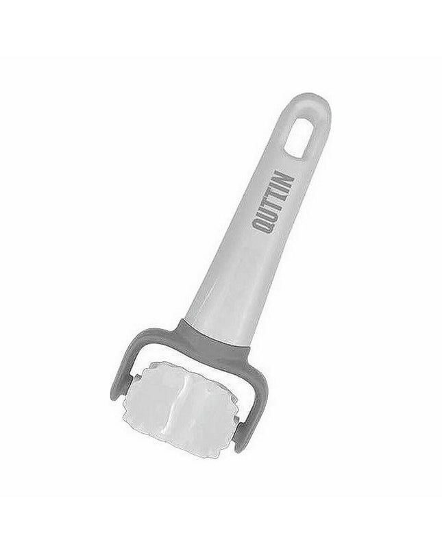 Quttin Cir 3 baking and kitchen cake slicer, stainless steel with handle, designed for precise cake cutting in baking and cooking.