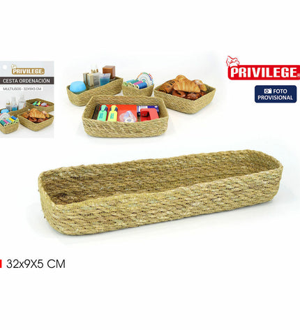 Privilege Organizer for bathroom, 32x9x5 cm, keeps toiletries tidy and accessible in the bathroom or kitchen space.