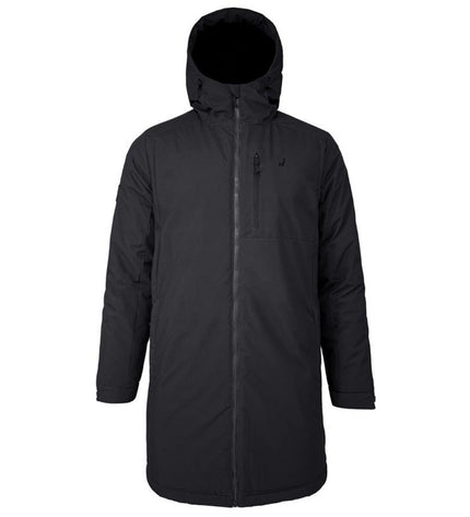 Black Joluvi Heat Urbany anorak for outdoor and sport activities, lightweight sport jacket with functional design.