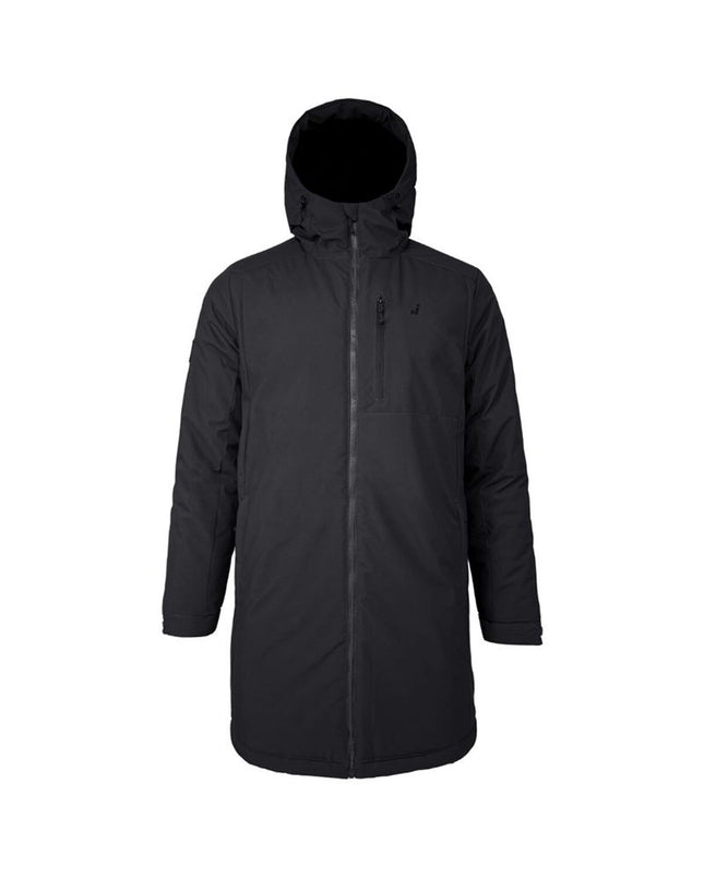Black Joluvi Heat Urbany anorak for outdoor and sport activities, lightweight sport jacket with functional design.