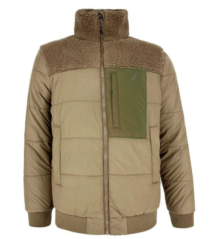 Joluvi Ushuaia Bruin anorak in sport and outdoor clothing, featuring a weather-resistant design with a hood and zip closure.