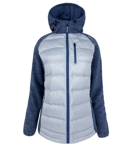 Dames sportjack Joluvi Nublo for outdoor activities, featuring lightweight waterproof design, ideal for hiking and camping.