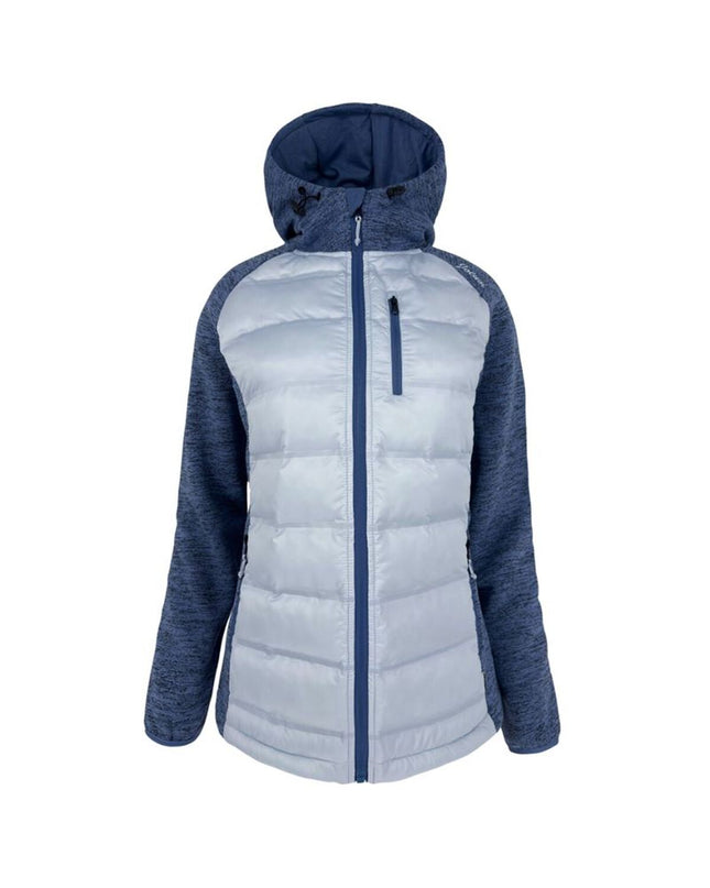 Dames sportjack Joluvi Nublo for outdoor activities, featuring lightweight waterproof design, ideal for hiking and camping.