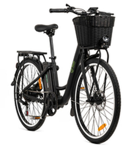 Youin BK2226B electric bicycle in black with 26-inch wheels, 250W motor, designed for sport and outdoor riding.