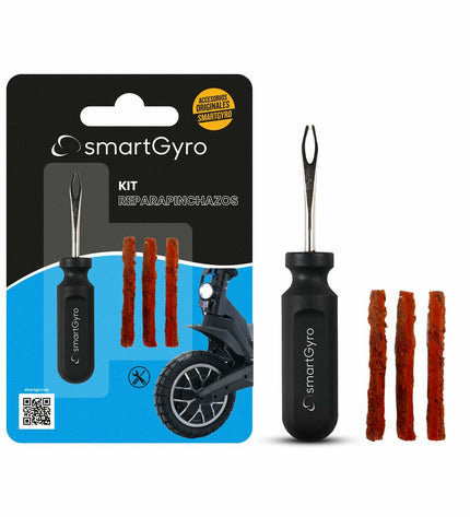 Smartgyro SG27-412 repair kit for sport and outdoor cycling, includes tools and patches for bike maintenance.