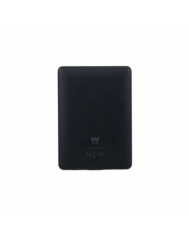 Woxter EB26-075 eBook reader with sleek design and screen, digital device for reading electronic books and accessories.