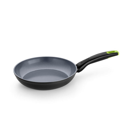 Monix ECO NATURE aluminium pan for household and cooking, with a sleek design and sturdy handle, ideal for versatile kitchen use.
