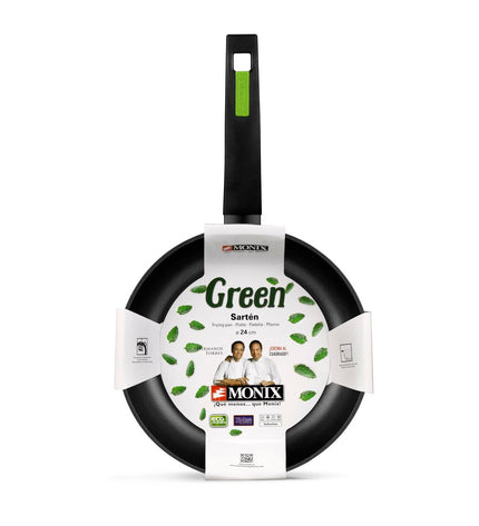 Monix M481128 gas stove for outdoor camping and hiking, compact design with control knobs and burners for outdoor cooking.