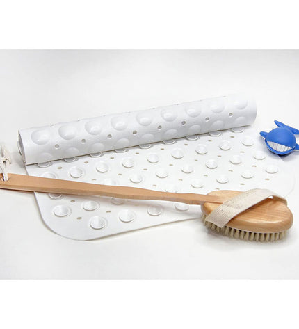 Exma PVC antislipmat for shower and bathroom, non-slip bathroom mat with textured surface for safety and comfort.
