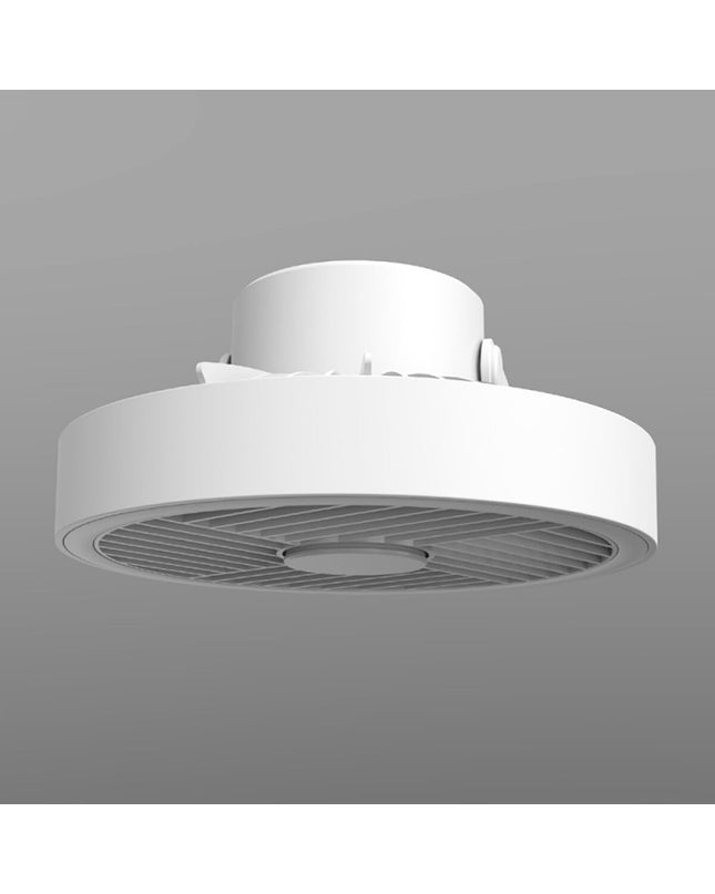 CristalRecord Tafelventilator CristalRecord Wit 5 W, portable household fan with sleek white design for cooling.