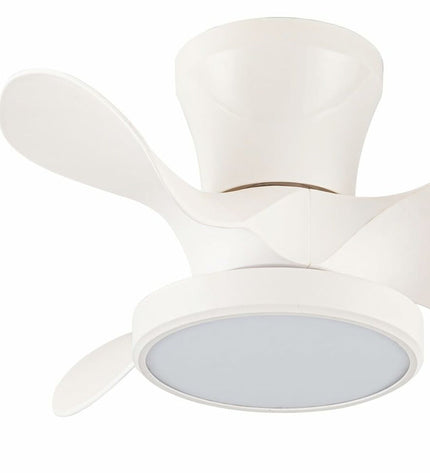 CristalRecord CristalRecord plafondventilator CristalRecord met transparante blad en 20W motor voor huis en koken.