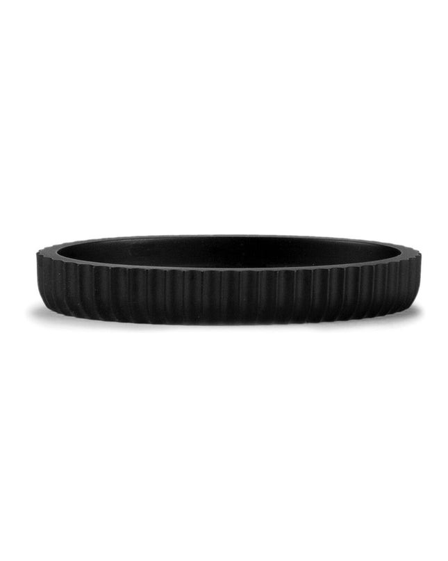 Andrea House Zeepschaal in zwart mat, 13.5x9x2 cm, designed for bathroom or kitchen use, with a sleek, modern appearance.