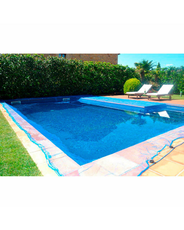 Fun&Go blue garden and pool accessory, 5 x 9 meters, ideal for outdoor pools, jacuzzis, and garden relaxation setups.