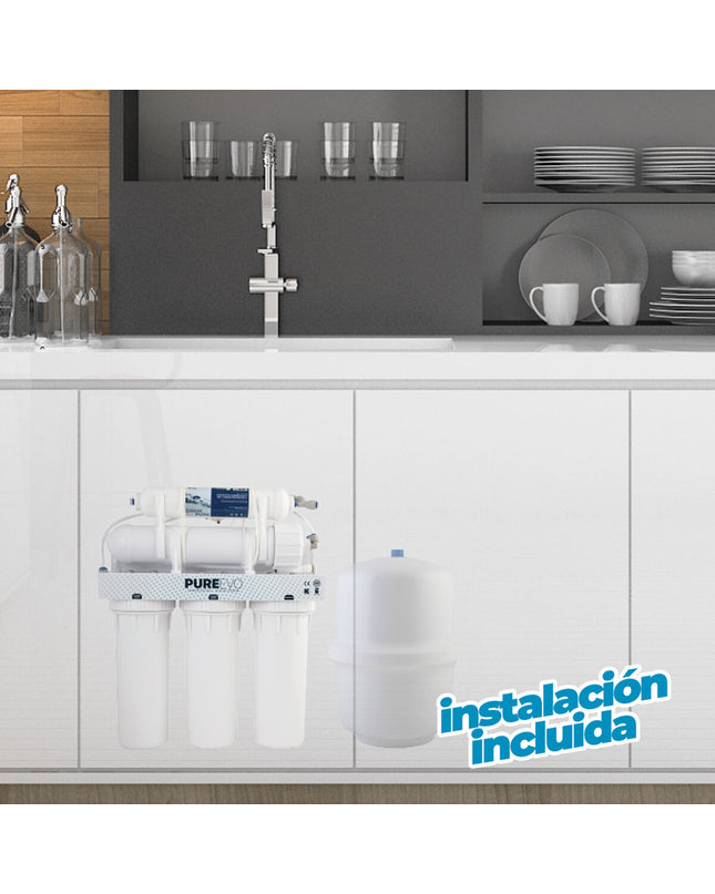 Osmofilter ECO750 water filter cartridge for household kitchen and drinking water filtration system.